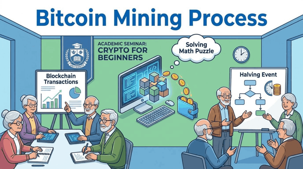 bitcoin mining process
