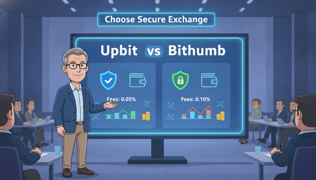 upbit vs bithumb